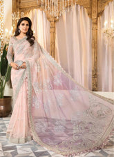 Maria B Tie Die Net Saree Unstitched